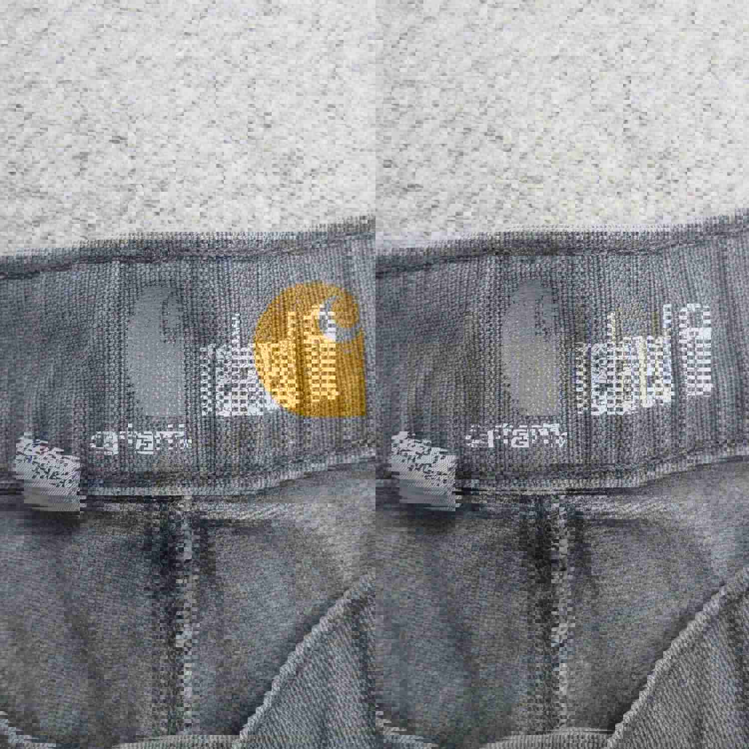 Carhartt Men's Relaxed Fit Straight Leg Jeans - Gray (W38XL32)