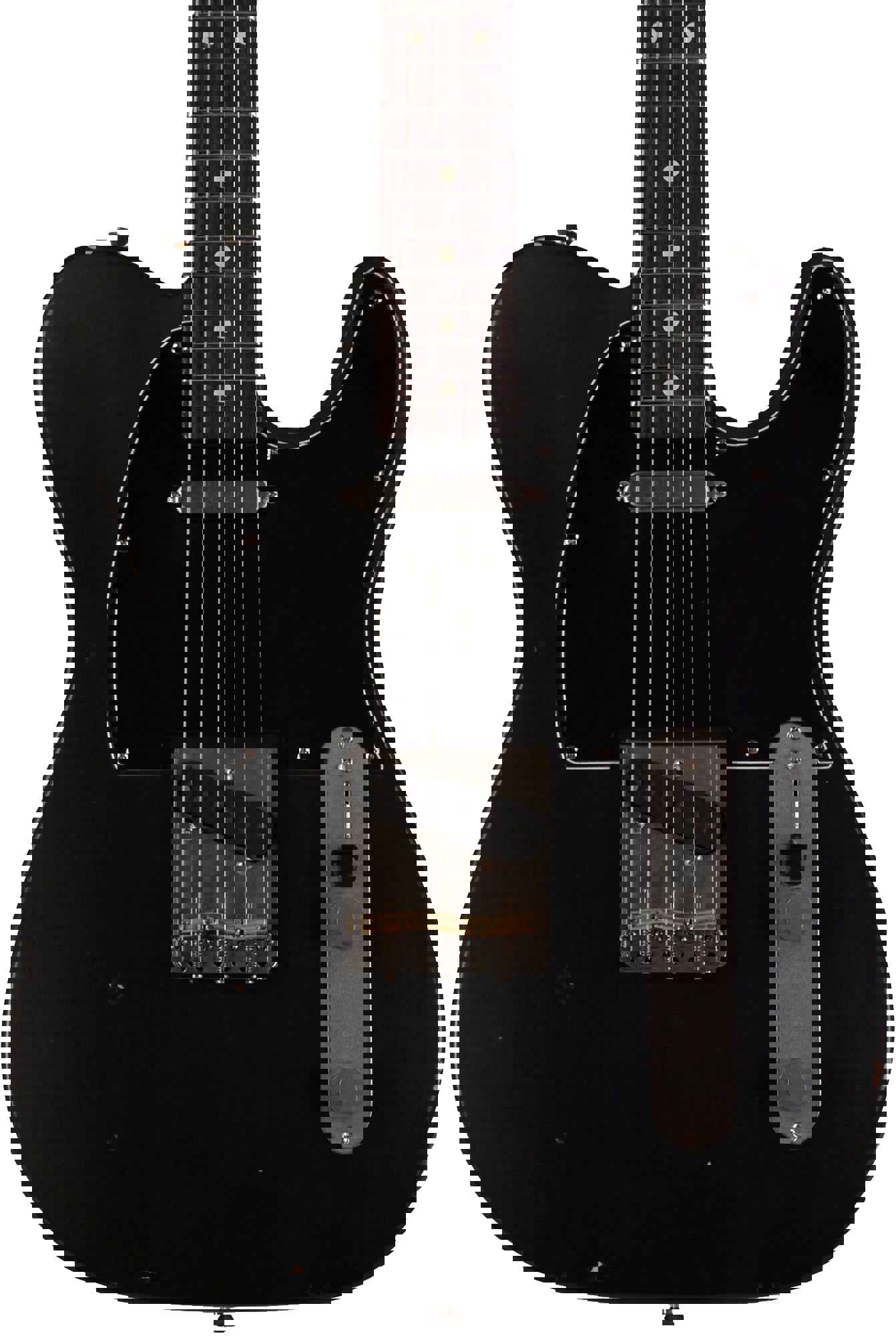 Nash T-63 Guitar - Black with Black Pickguard & Light Aging