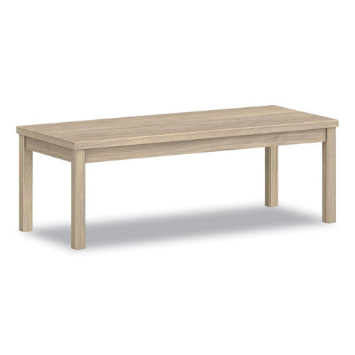 HON 80000 Series Laminate Occasional Coffee Table Rectangular 48wx20dx16h Kingswood Walnut