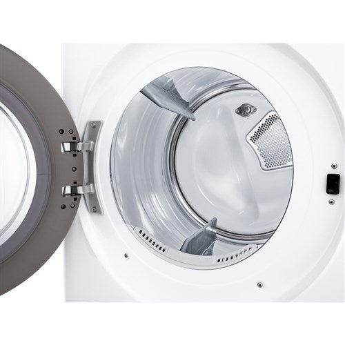 LG - 7.4 CF Ultra Large Capacity Electric Dryer with Sensor Dry and TurboSteam Technology - DLEX5500W