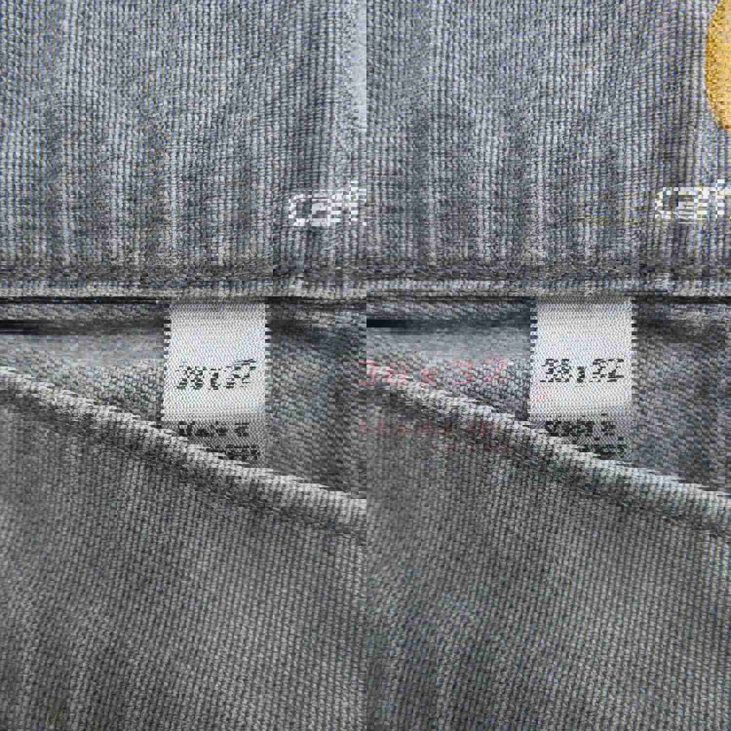 Carhartt Men's Relaxed Fit Straight Leg Jeans - Gray (W38XL32)