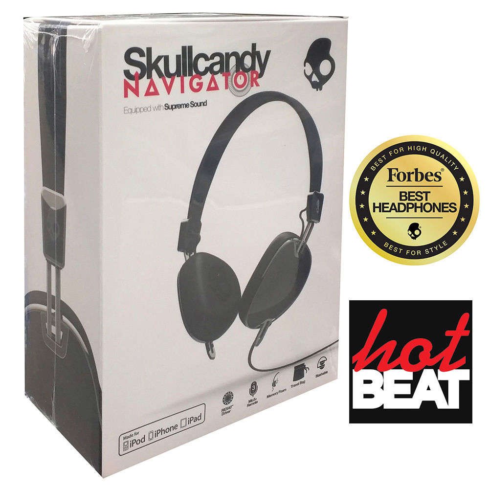 Skullcandy Supreme Sound Navigator SEALED IN BOX Headphone with Mic