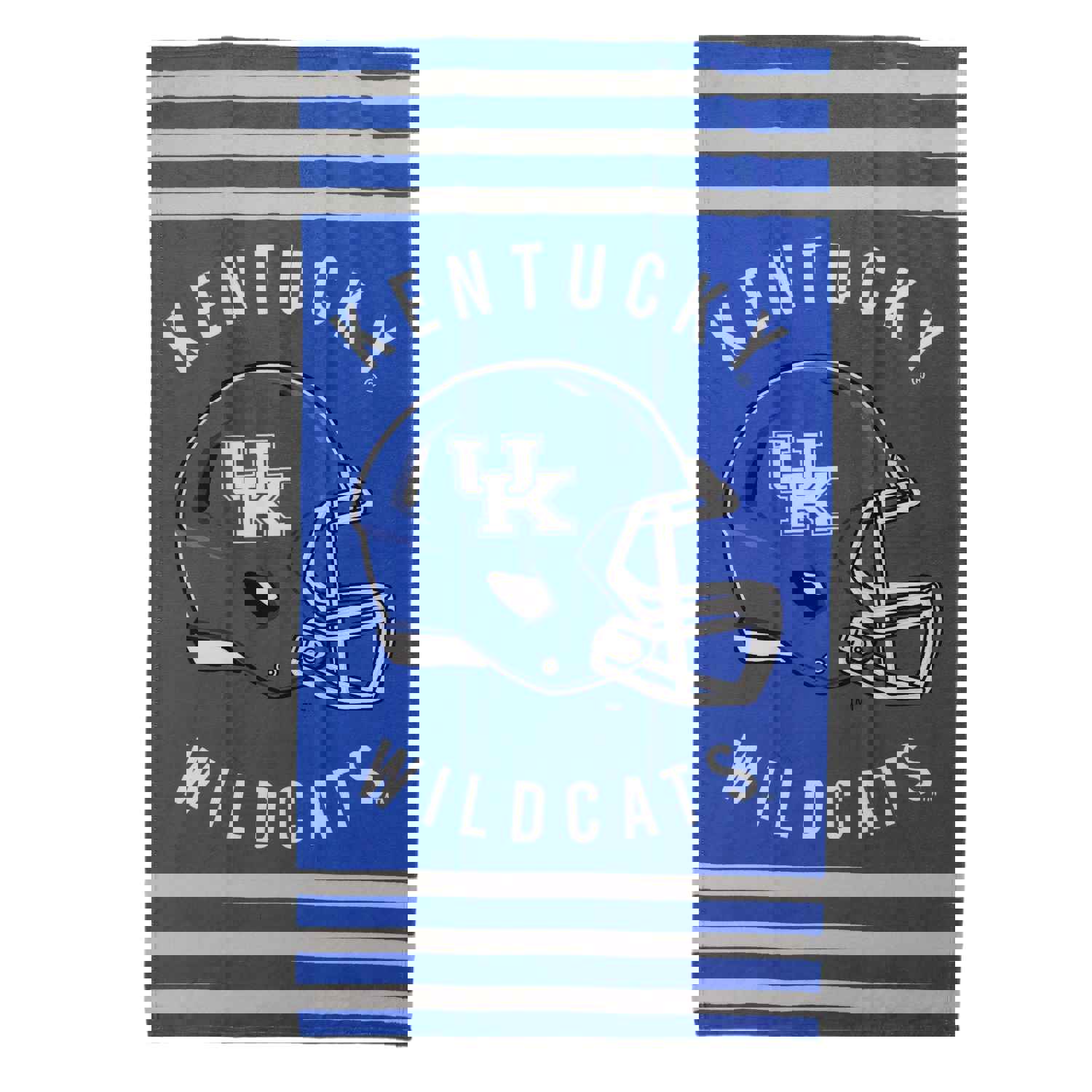 Northwest NCAA Kentucky Wildcats Stripes Beach Towel, 30 x 60 Inches