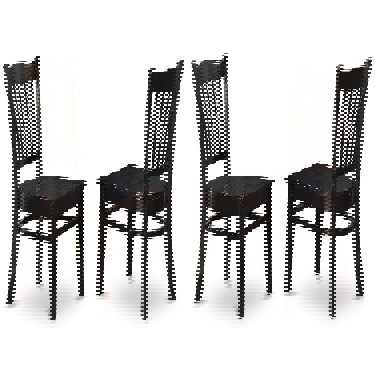 East West Furniture WEGR5-BLK-W 5 Piece Modern Dining Table Set with 4 Chairs, Black