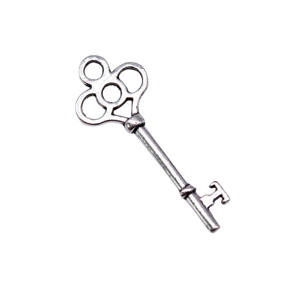 WYSIWYG 40pcs Antique Silver Alloy Charms for DIY Jewelry Making