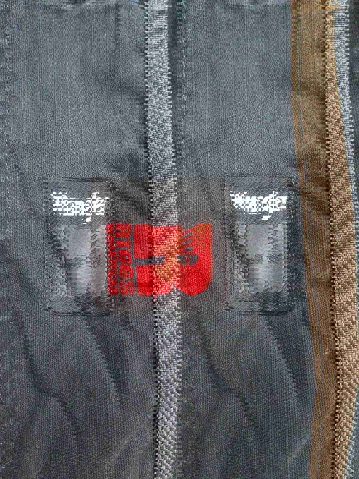 Wrangler Mens High Rise Cargo Shorts - Black, Size 50, 100% Cotton