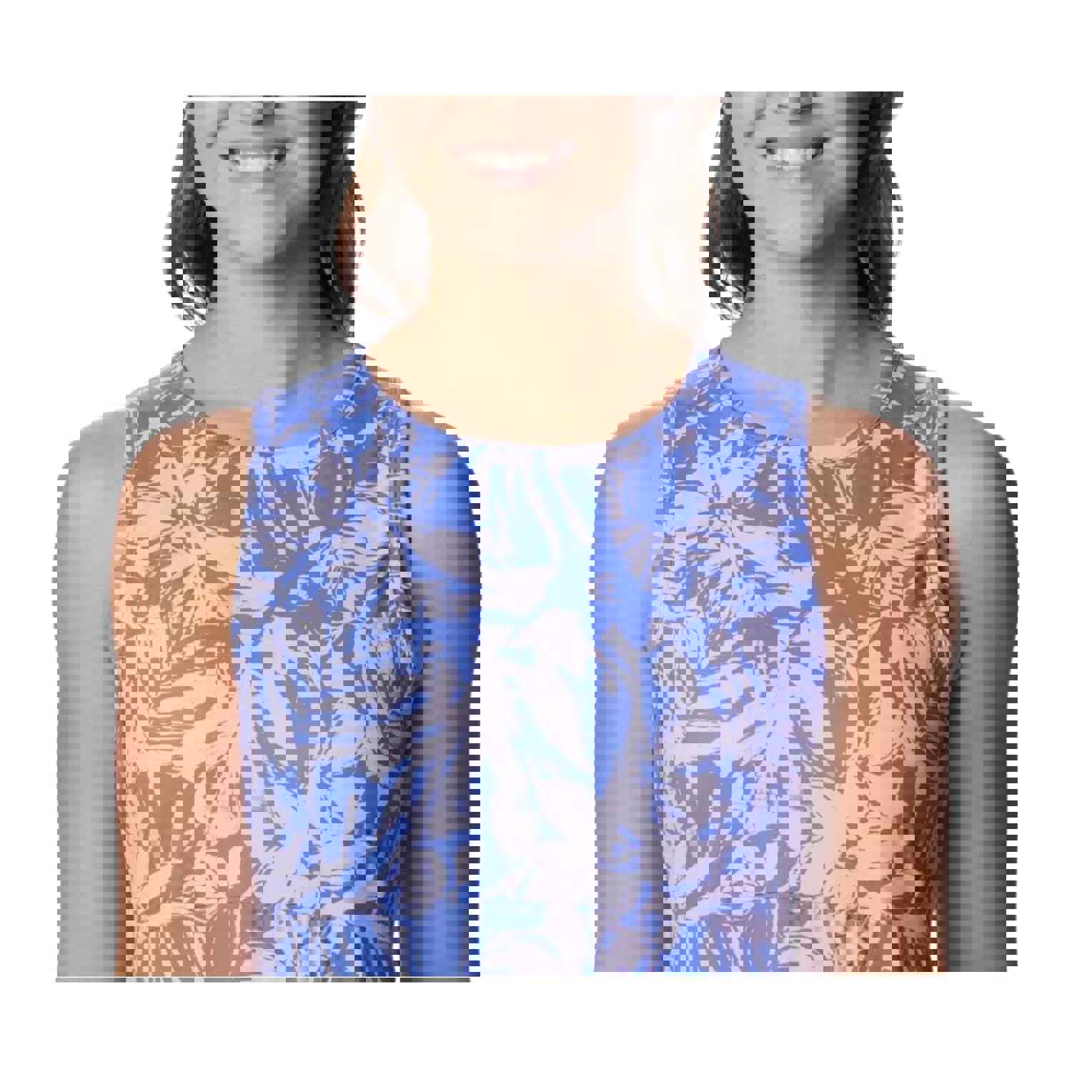 Columbia Women's PFG Freezer Tank Dress - Violet Sea Palmtropics