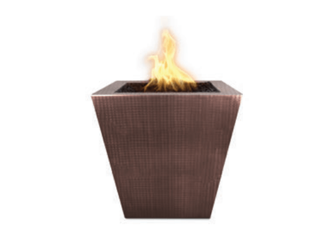 The Outdoor Plus Vista Copper Fire Pit with Free Cover