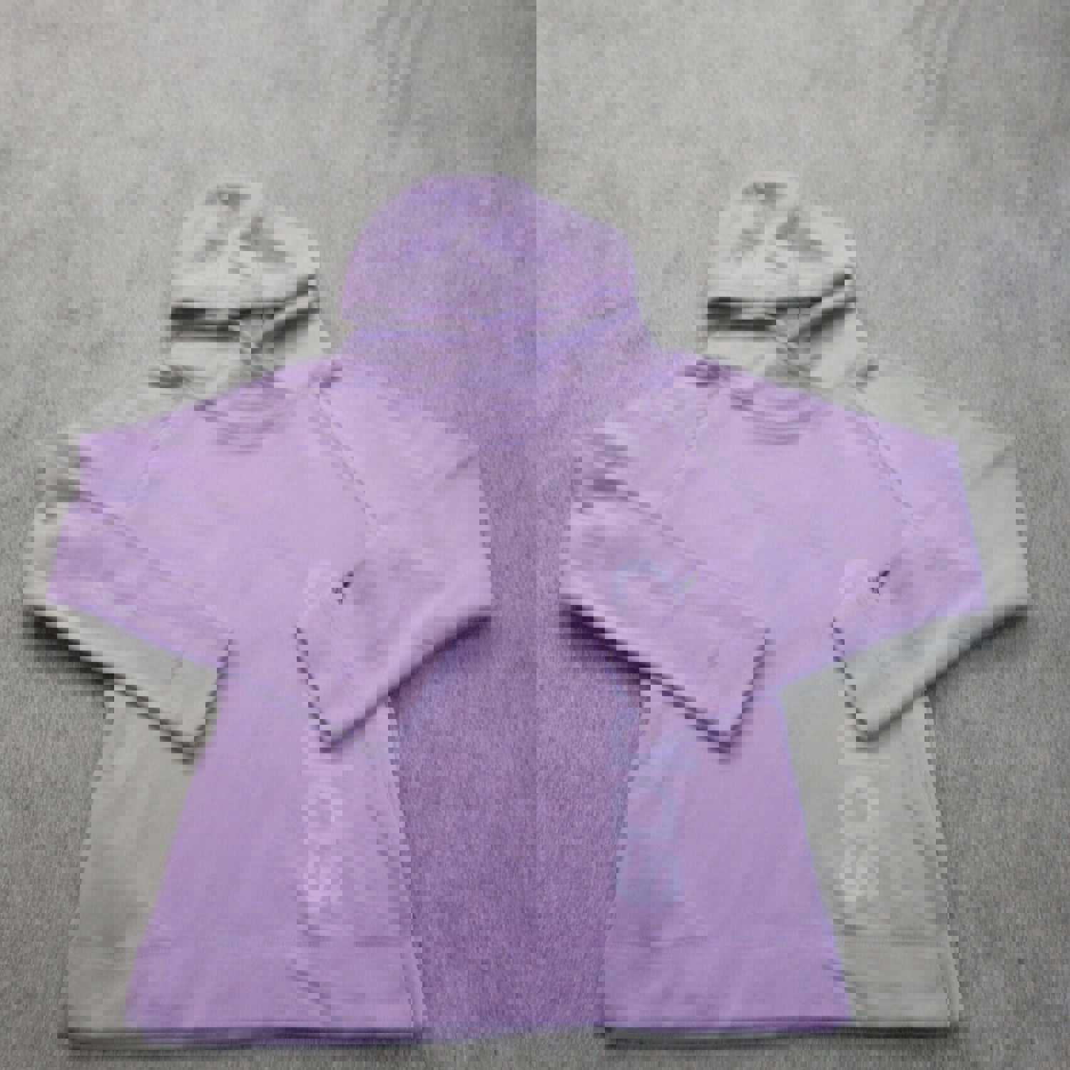 Adidas Women's Light Purple Pullover Hoodie Sweatshirt - Size Small