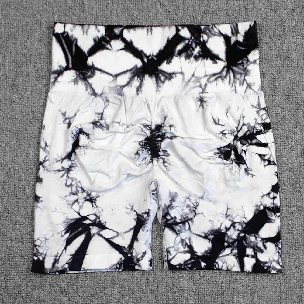 Printed Yoga Fitness Shorts