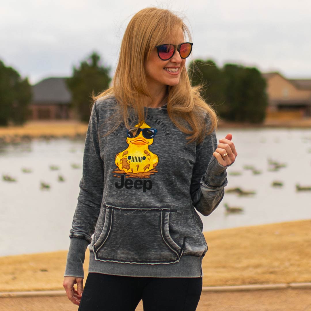 Jeep - Muddy Duck Womens Hoodie