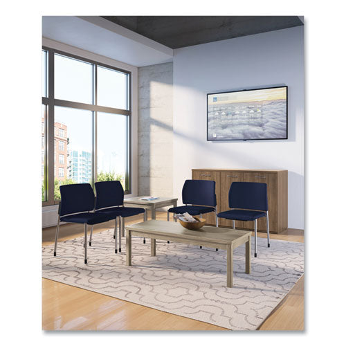 HON 80000 Series Laminate Occasional Coffee Table Rectangular 48wx20dx16h Kingswood Walnut