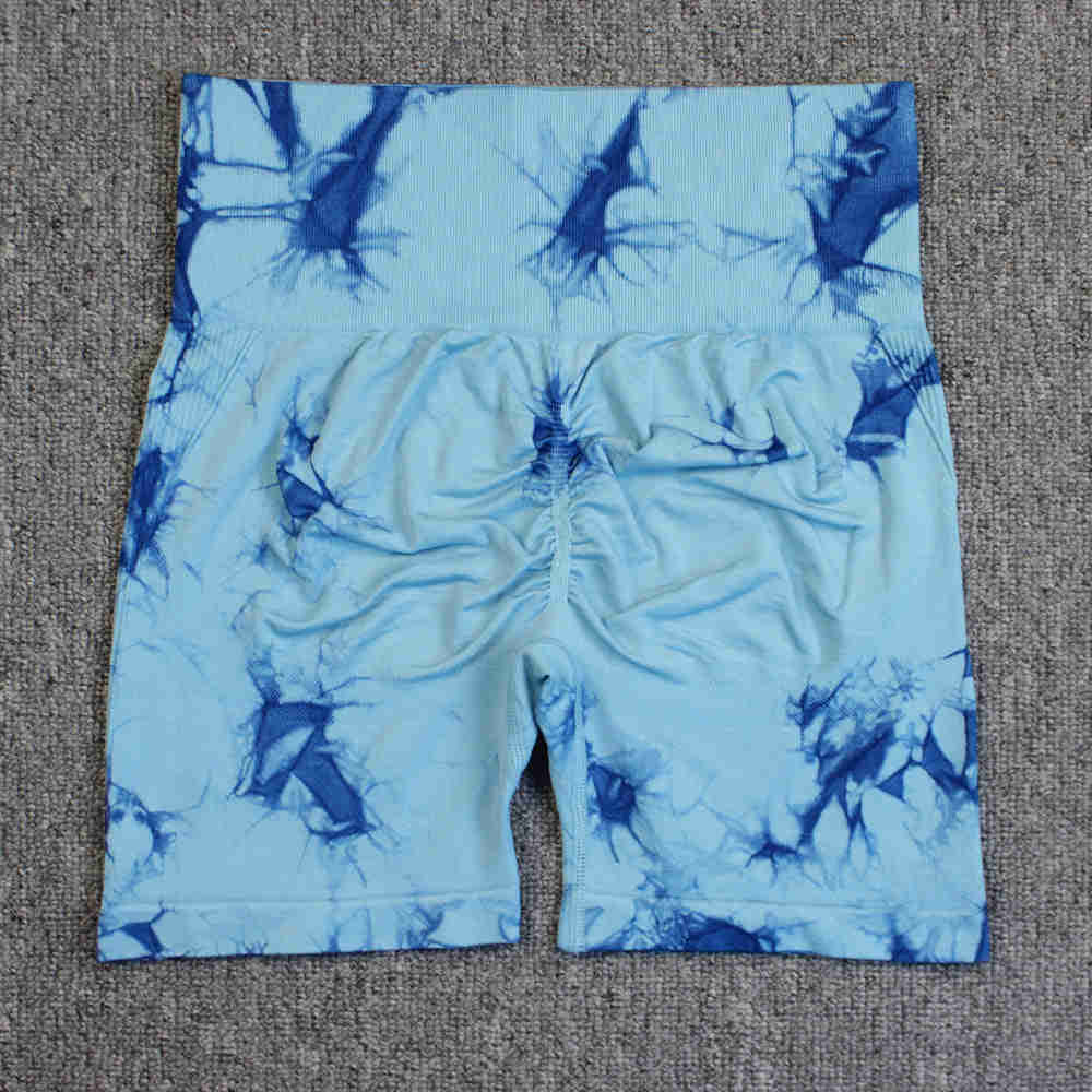 Printed Yoga Fitness Shorts