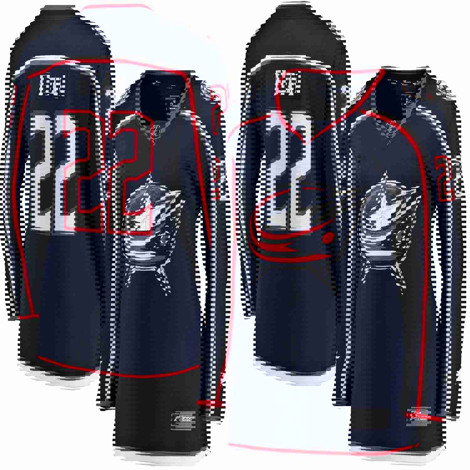 Jake Bean Columbus Blue Jackets Fanatics Branded Women's Home Breakaway Player Jersey - Navy