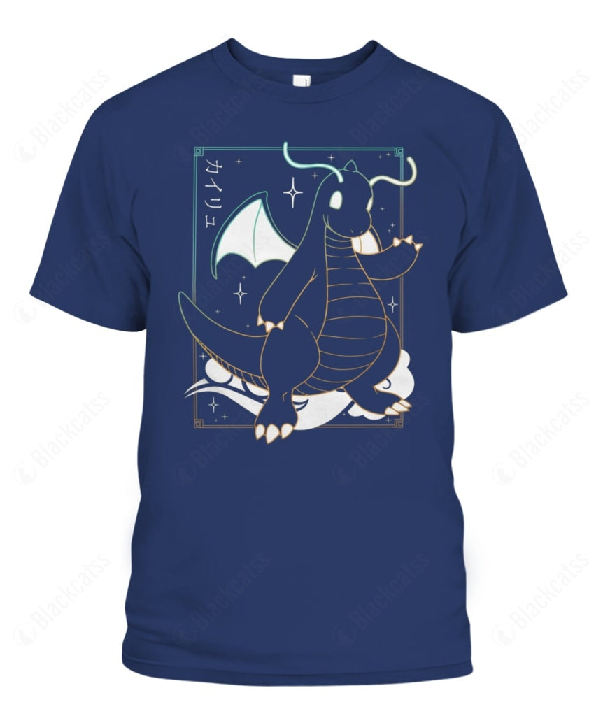 PKM Dragonite Graphic Apparel - Unisex Classic Fit Cotton T-Shirt