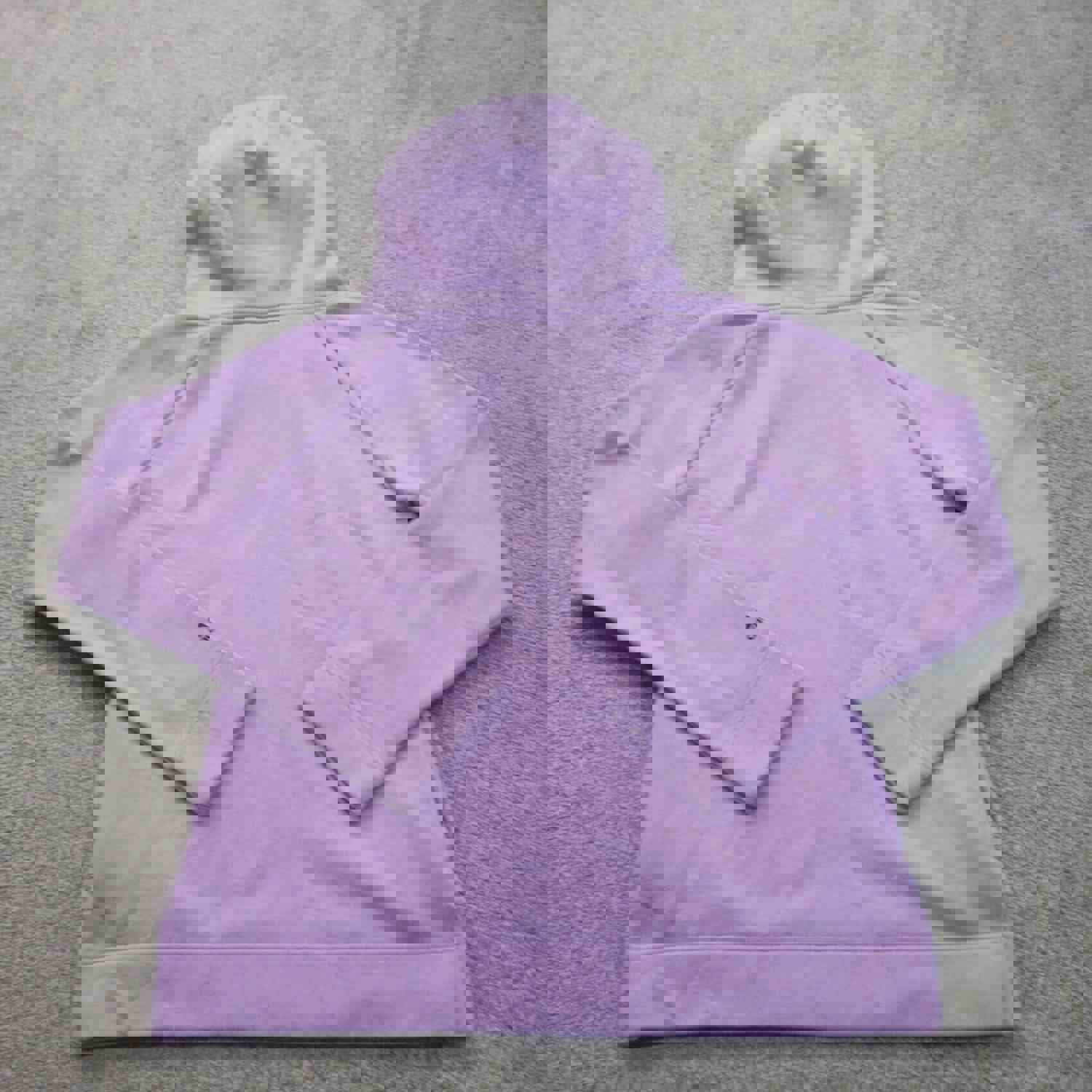 Adidas Women's Light Purple Pullover Hoodie Sweatshirt - Size Small