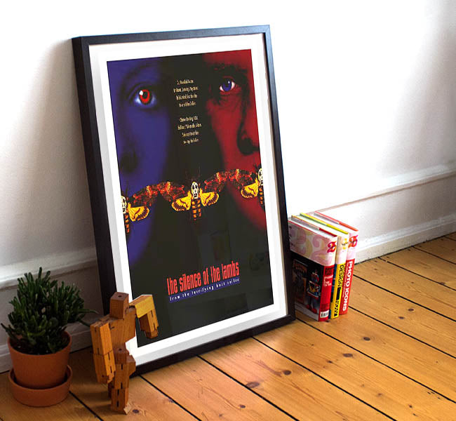 Silence of the Lambs - 11 x 17 Movie Poster (Reprint, Style B, 1991)