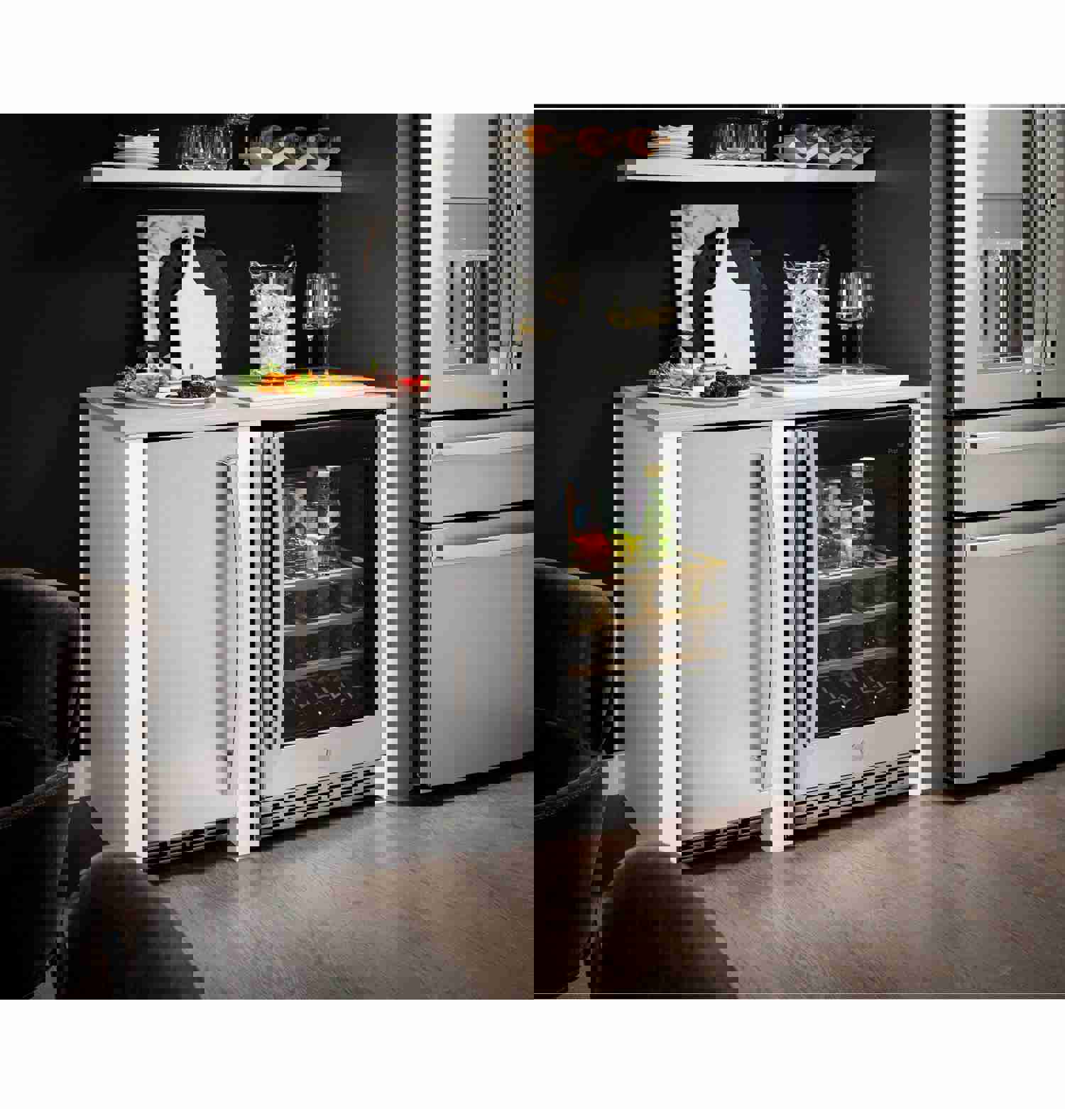 GE APPLIANCES Ice Maker 15-Inch - Clear Ice with Built-In WiFi