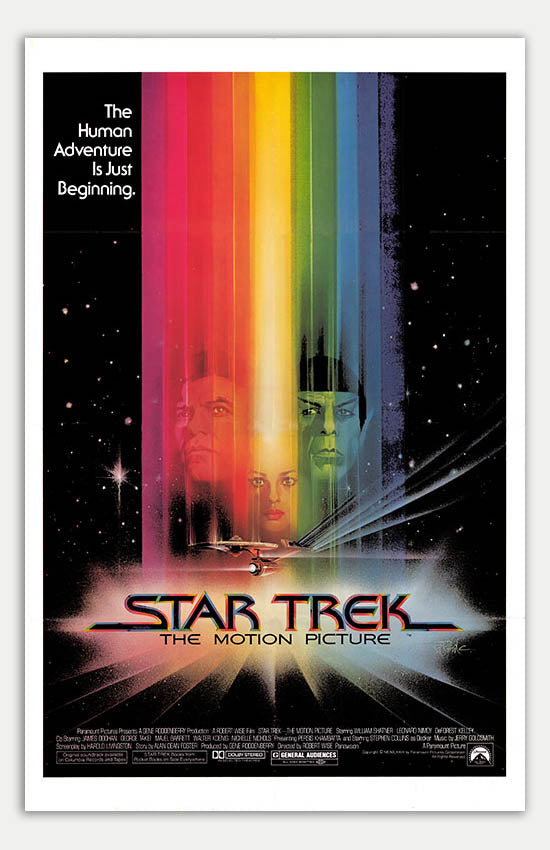 Star Trek: The Motion Picture - 11 x 17 Movie Poster (1979 Reprint)