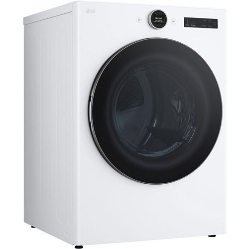 LG - 7.4 CF Ultra Large Capacity Electric Dryer with Sensor Dry and TurboSteam Technology - DLEX5500W