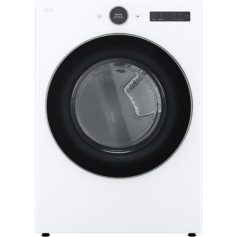 LG - 7.4 CF Ultra Large Capacity Electric Dryer with Sensor Dry and TurboSteam Technology - DLEX5500W