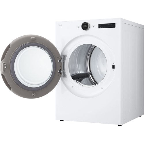 LG - 7.4 CF Ultra Large Capacity Electric Dryer with Sensor Dry and TurboSteam Technology - DLEX5500W