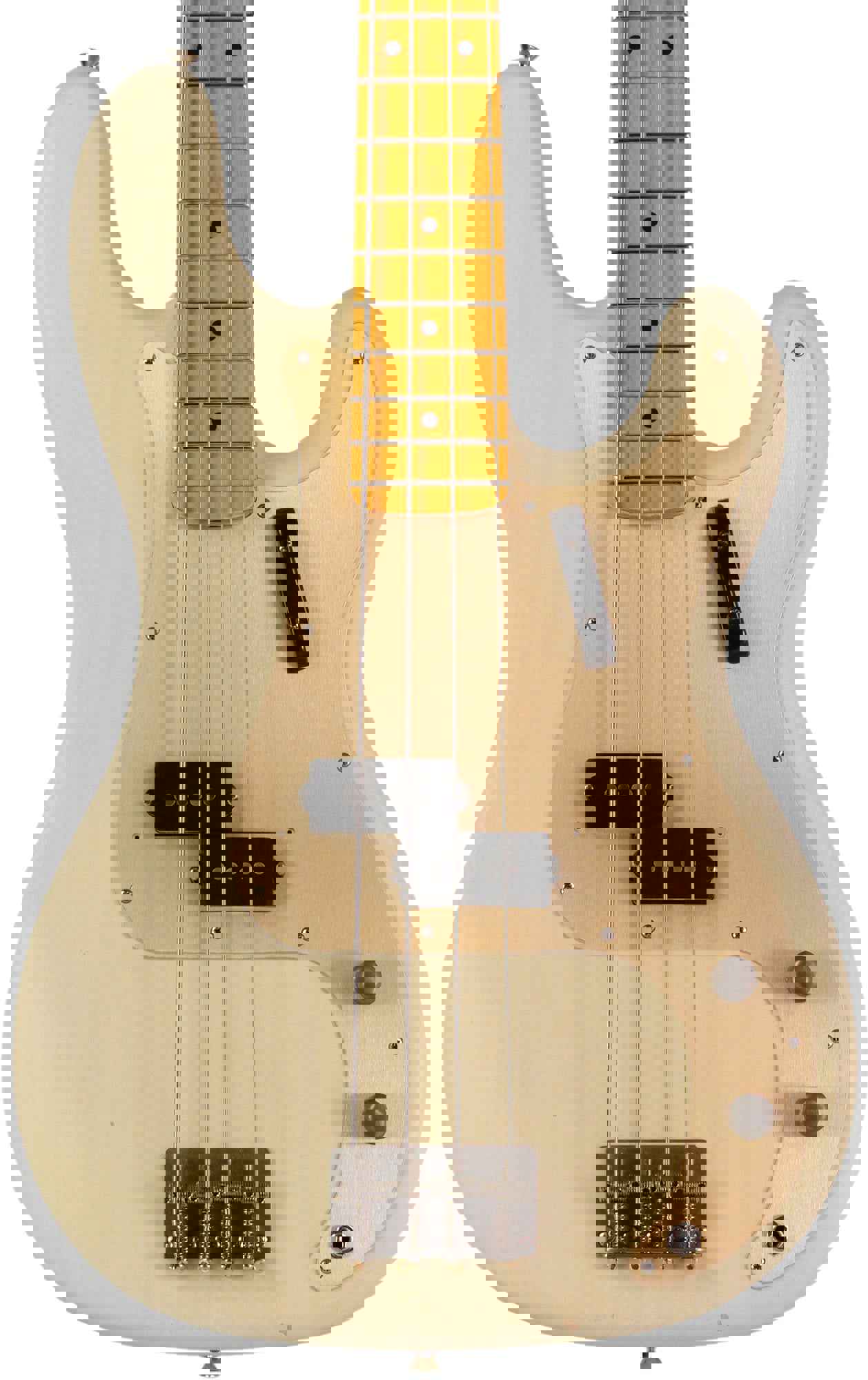 Nash PB-57 Bass Guitar - Mary Kaye White with Light Aging