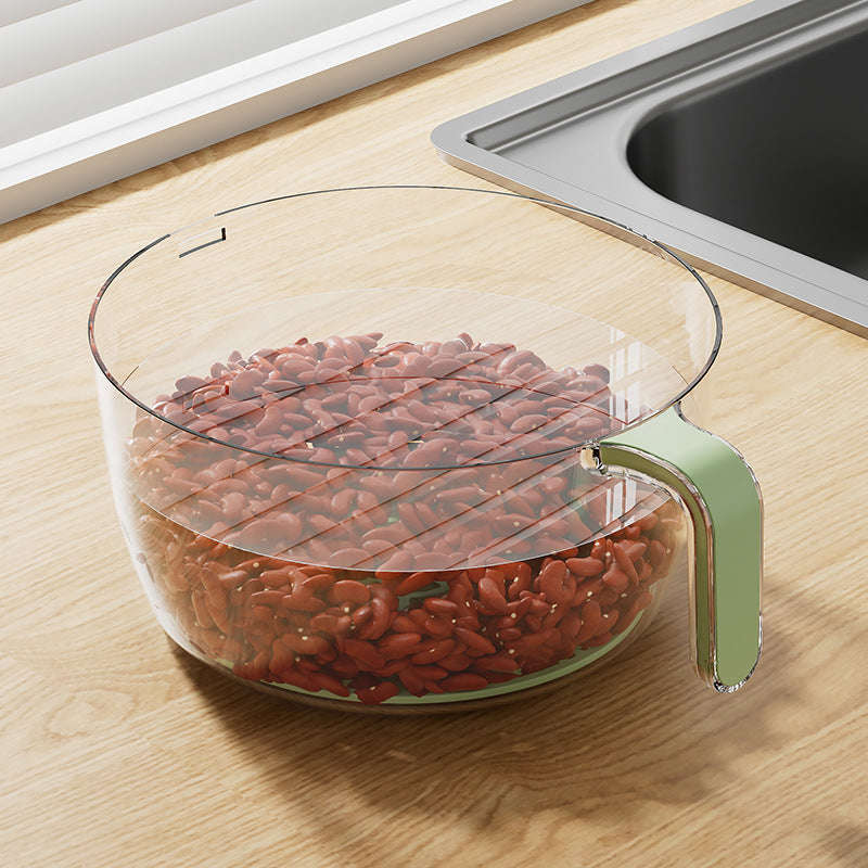 Multifunctional Drainage Basin for Kitchen - Rice, Fruit, and Vegetable Washing Basket