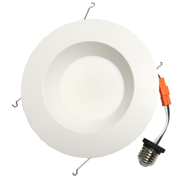 5 Inch & 6 Inch Energy Efficient LED Baffle Retrofit Downlights - Wattage & CCT Tunable, ETL & Energy Star Certified