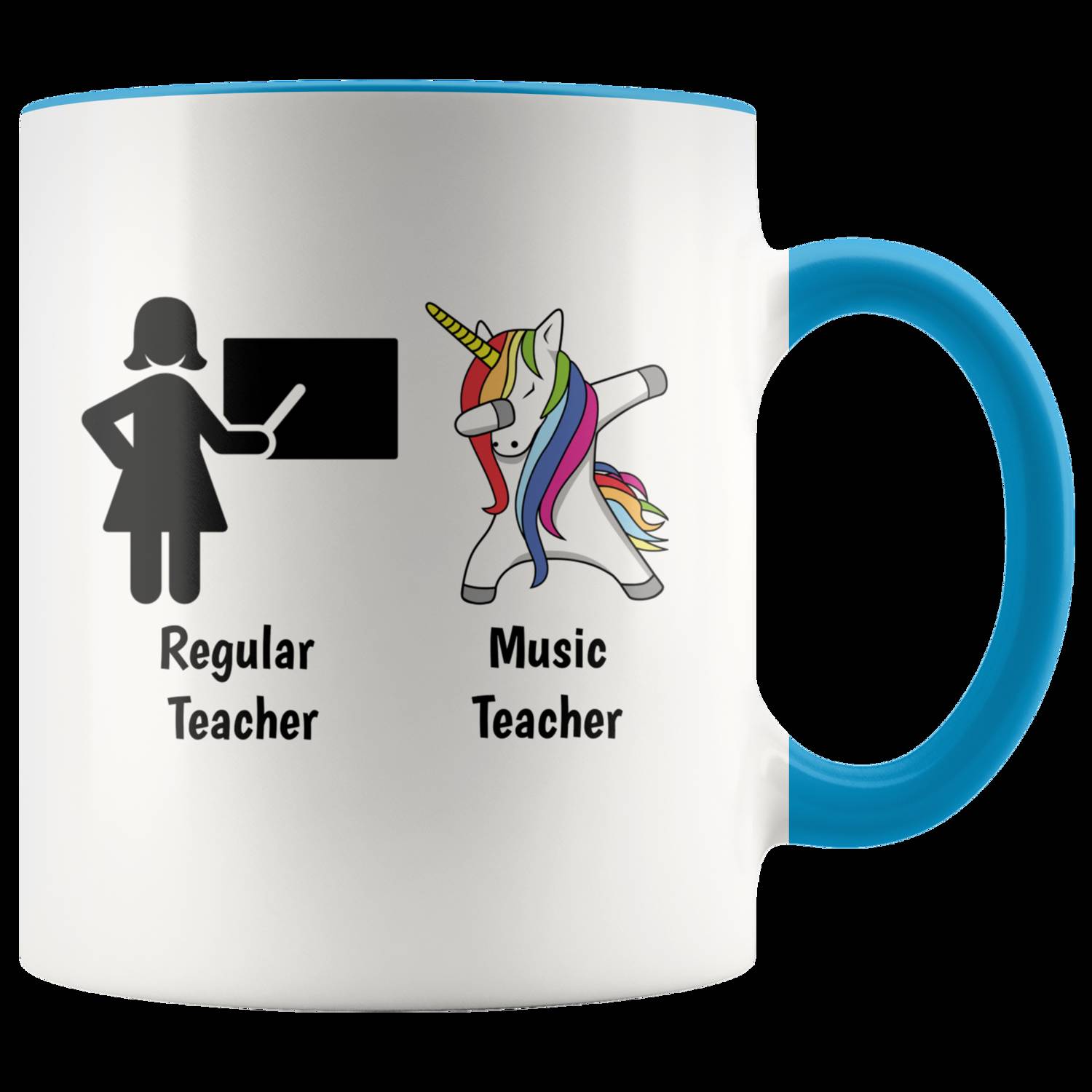 Music Teacher Mug - Premium 11oz Ceramic White Mug with Vibrant Design