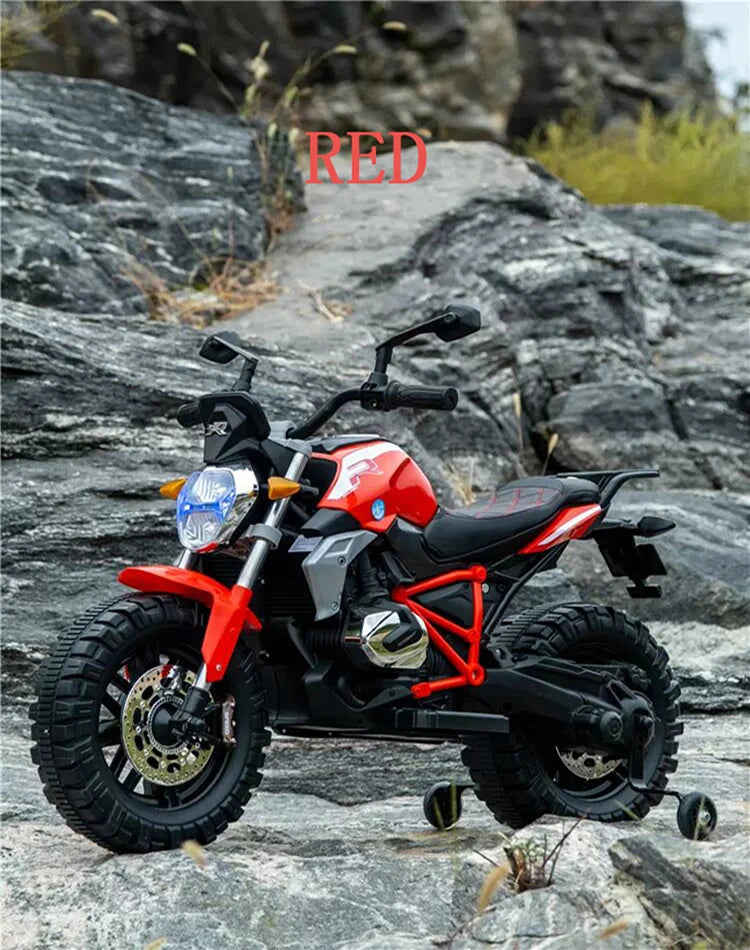 Super Large Rechargeable Electric Motorcycle Toy Car for Kids (3-13 Years Old)