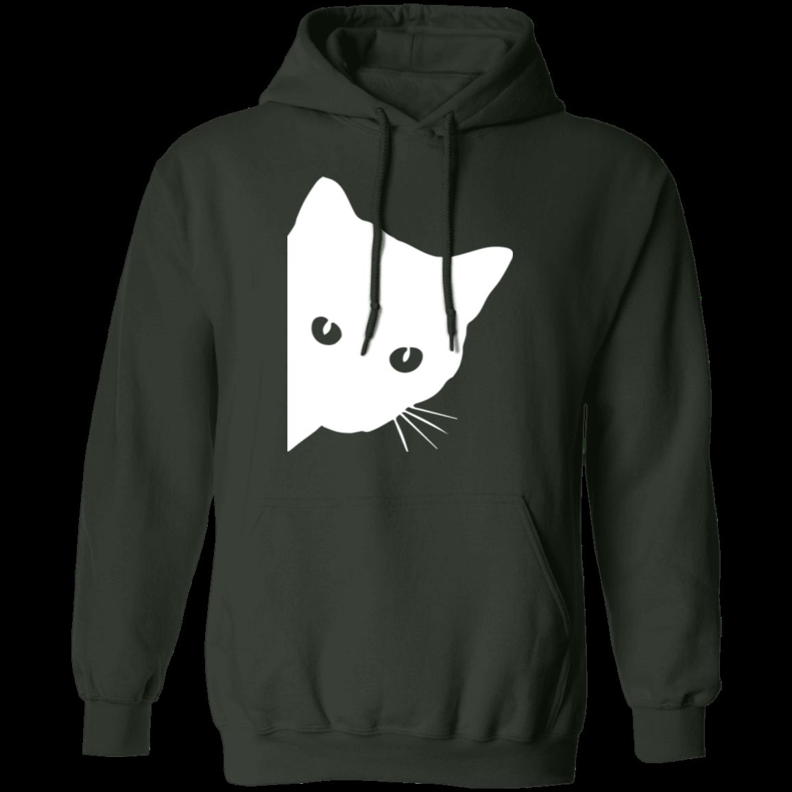 CUTE SPY CAT LADIES Pullover Hoodie - 8 oz Unisex Hoodie with Digital Print