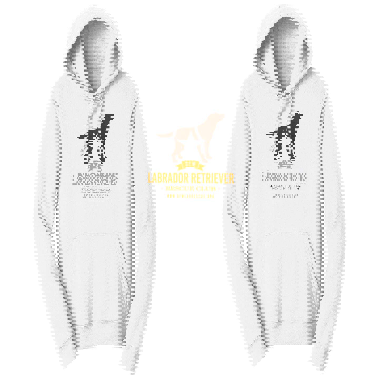 DFW Lab Rescue Logo - Adult Unisex Hoodie Sweatshirt