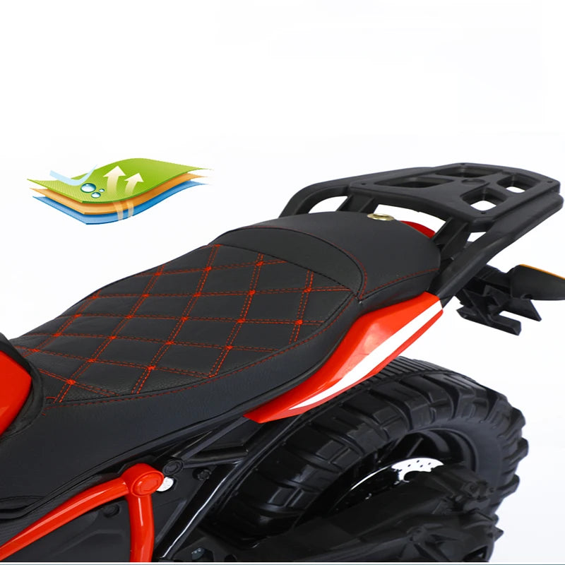 Super Large Rechargeable Electric Motorcycle Toy Car for Kids (3-13 Years Old)