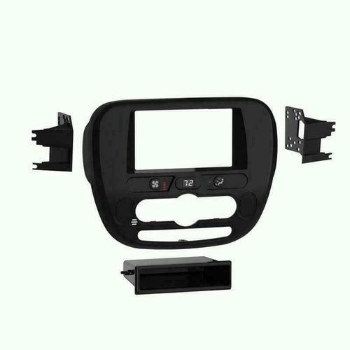 Metra 99-7388HG 1-2 DIN Dash Kit for 2014-2019 KIA Soul (with Factory Navigation)