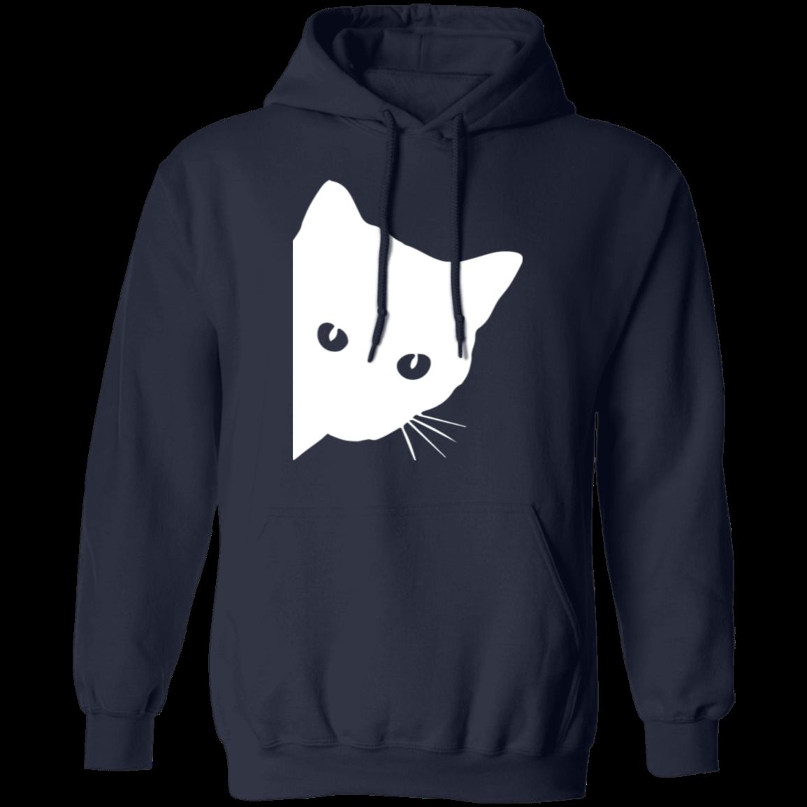 CUTE SPY CAT LADIES Pullover Hoodie - 8 oz Unisex Hoodie with Digital Print