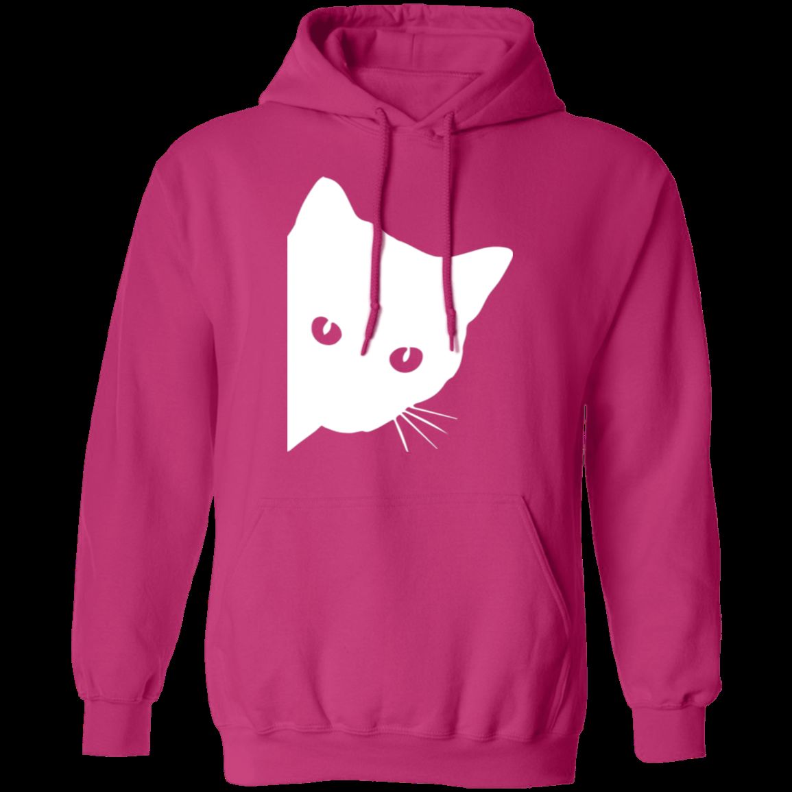 CUTE SPY CAT LADIES Pullover Hoodie - 8 oz Unisex Hoodie with Digital Print