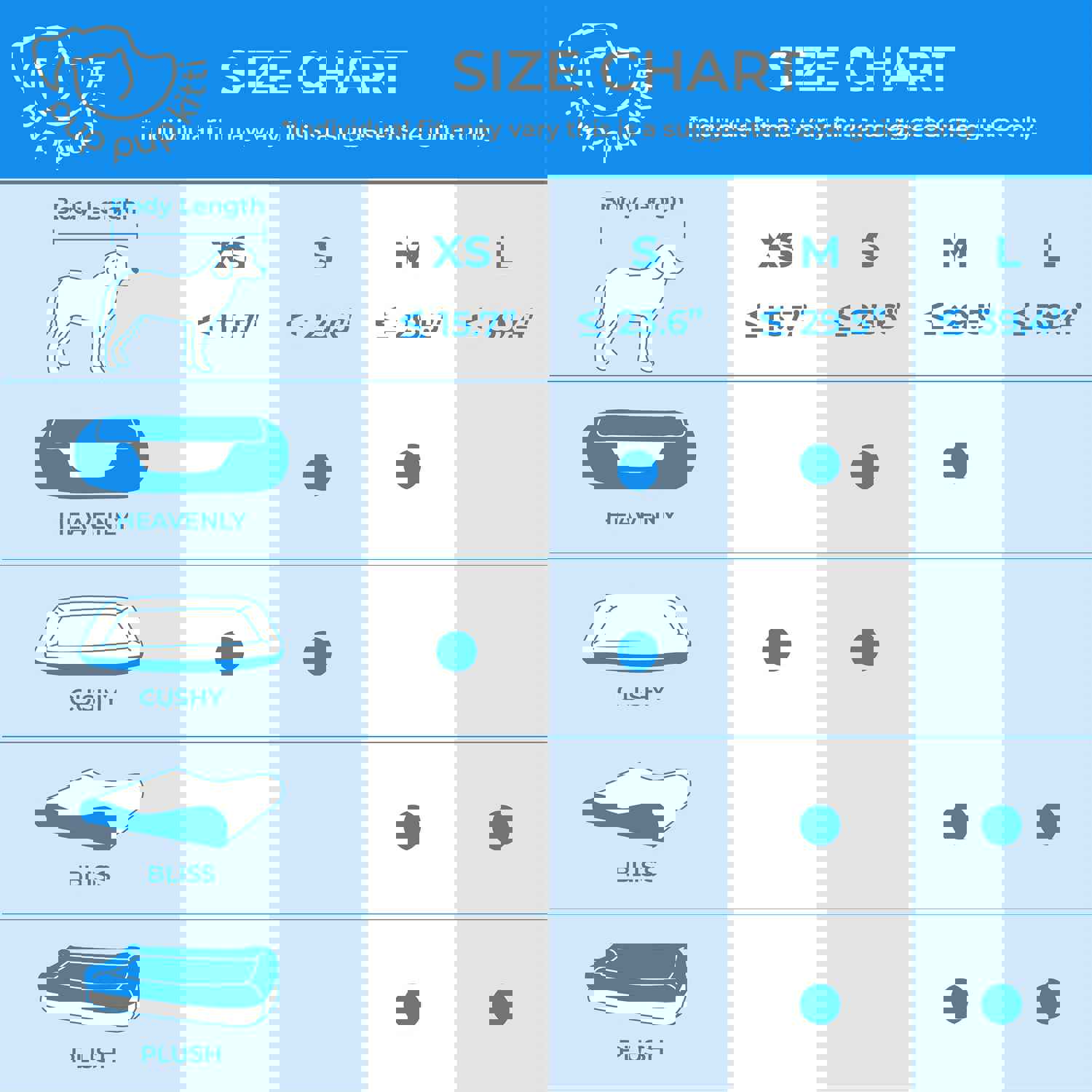 Pup Pup Kitti Plush Orthopedic Breatheable Pet Mat with NoFom Cushion Technology