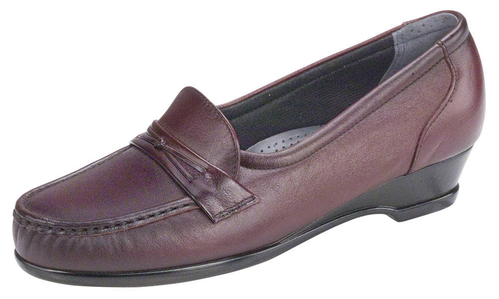 Womens Easier - Antique Wine Moccasin