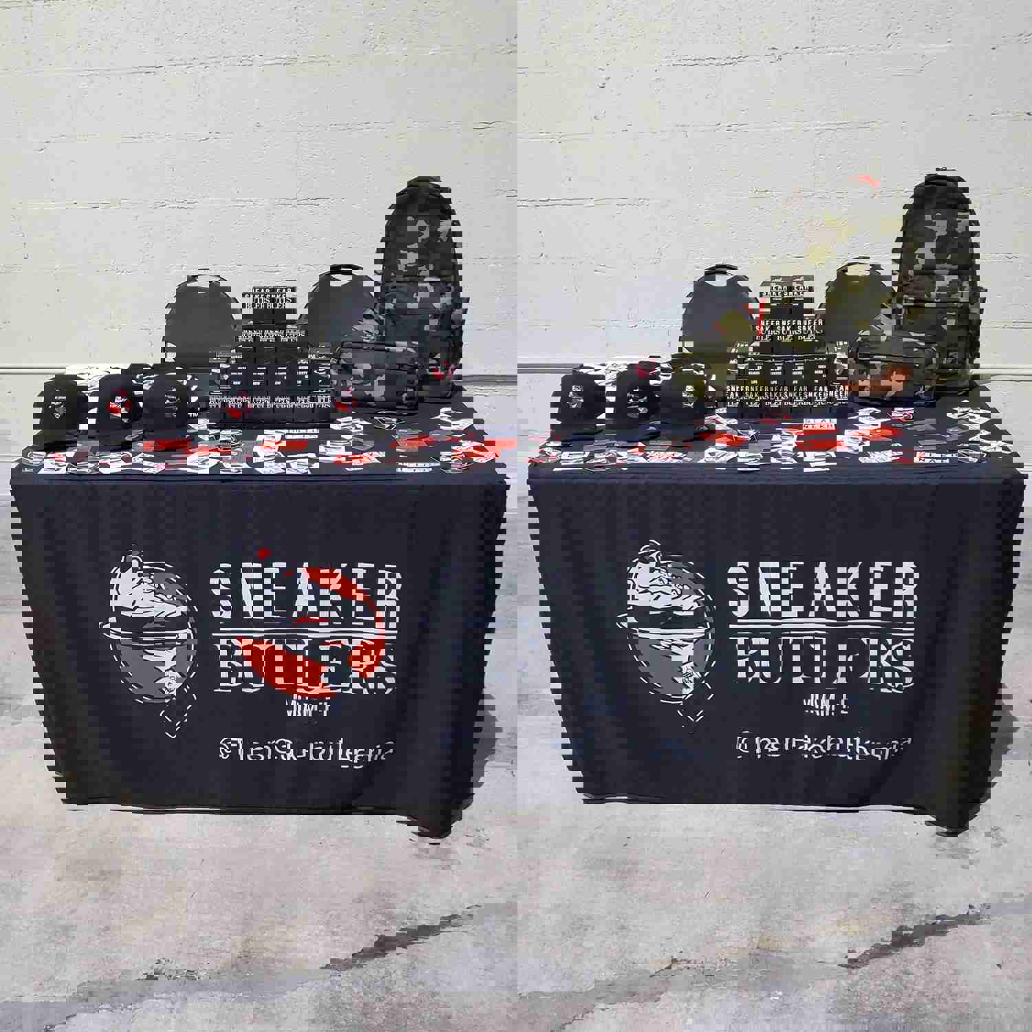 6ft Custom Printed Fitted Table Cover with Front Panel Print