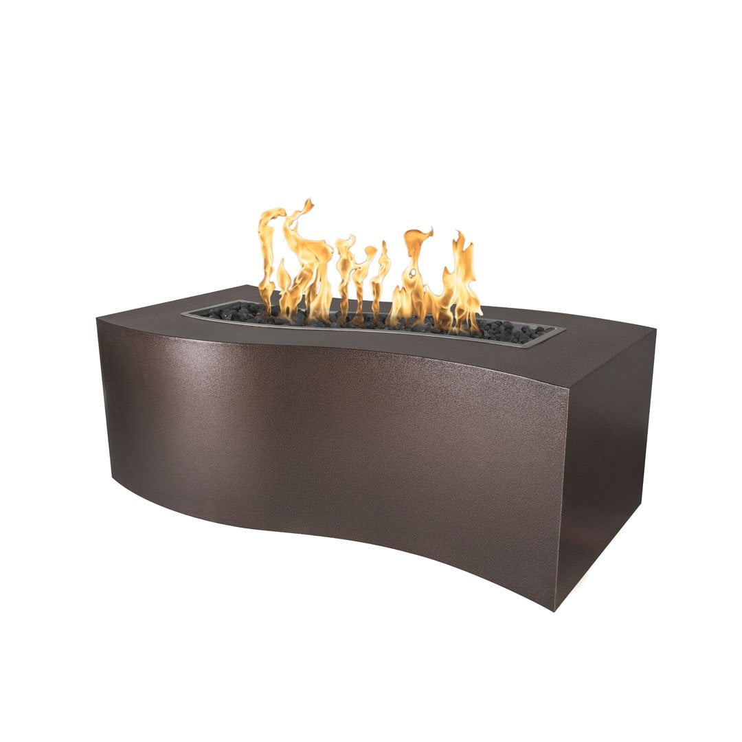 The Outdoor Plus Billow Fire Pit in Powder Coated Metal with Free Cover