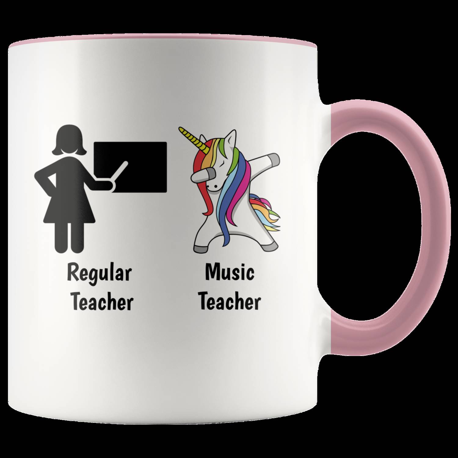 Music Teacher Mug - Premium 11oz Ceramic White Mug with Vibrant Design