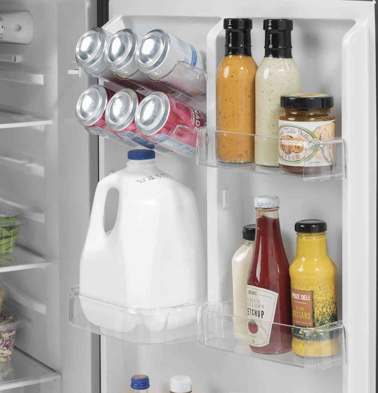 GE Appliances 9.8 Cu. Ft. 12 Volt DC Power Top-Freezer Refrigerator - Stainless Steel