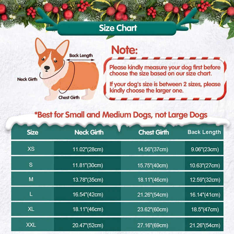 Benepaw Christmas Dog Sweater - Warm Reindeer Hooded Knitted Pullover for Small & Medium Dogs