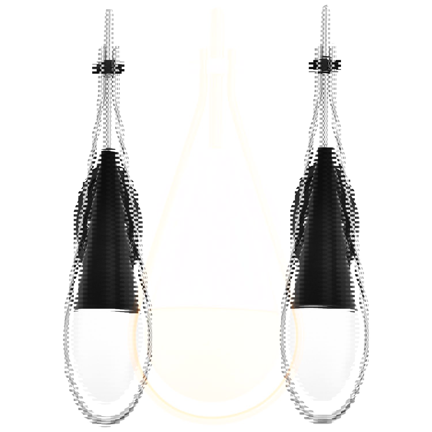 SATCO/NUVO Admiral 1 Light Wall Sconce in Matte Black and Brushed Nickel with White Opal Glass