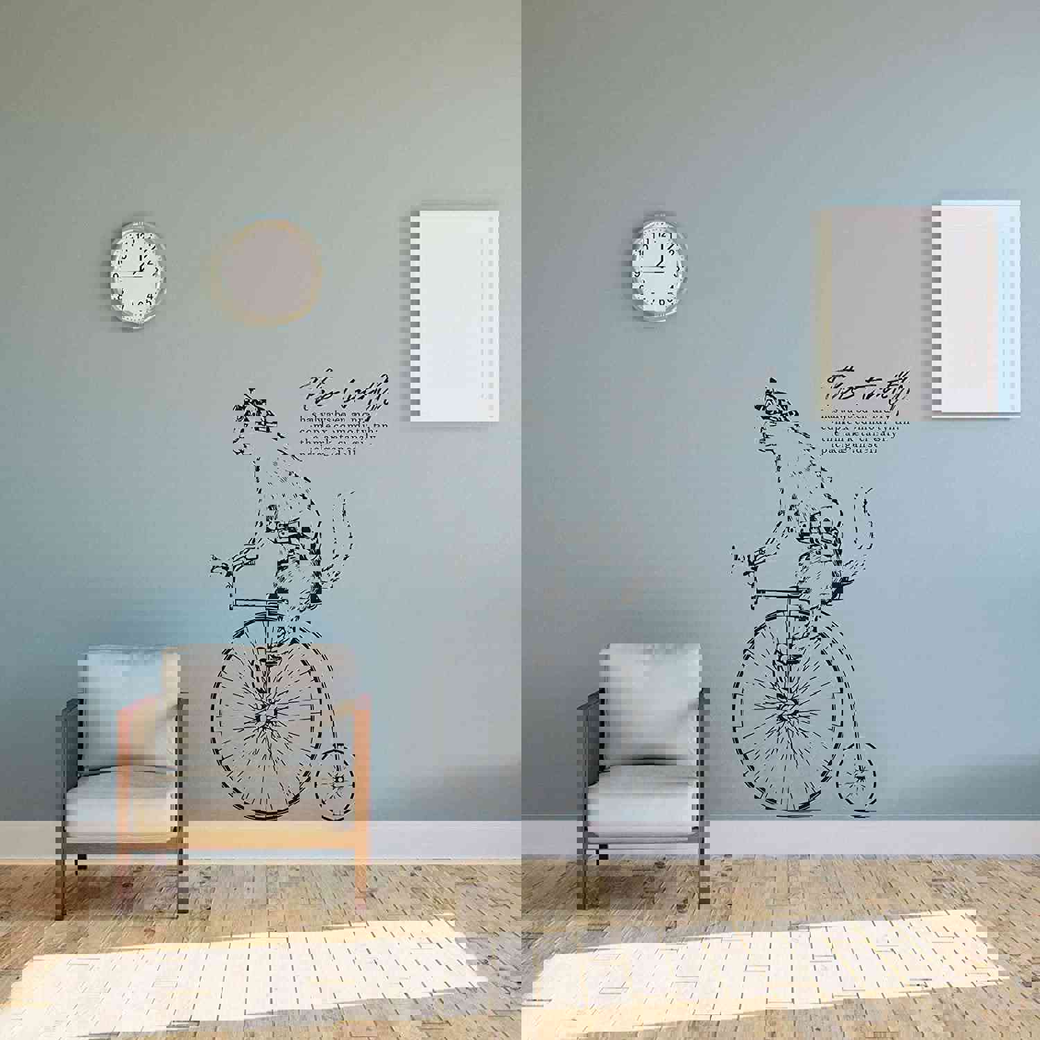 Animal Life Quote Vinyl Wall Sticker Decal - Truth Cat Bike Cats Motivation Quote