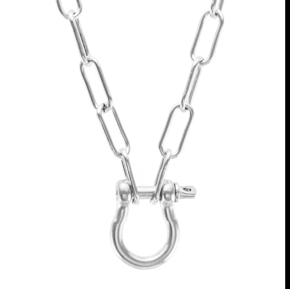 Thunderbolt Necklace - Elegant Equestrian Horse Bit Pendant with Gold/Silver Chain