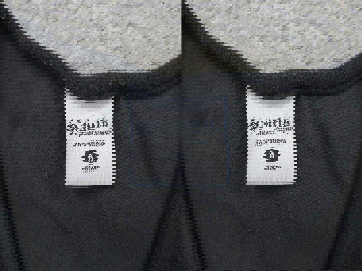 Columbia Women's Medium Black Lightweight Long Sleeve V-Neck Tee Top