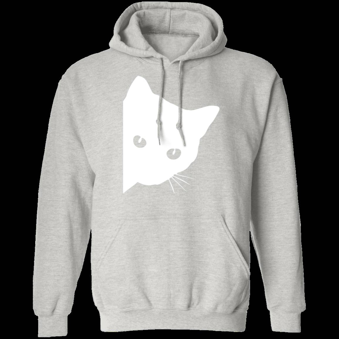 CUTE SPY CAT LADIES Pullover Hoodie - 8 oz Unisex Hoodie with Digital Print