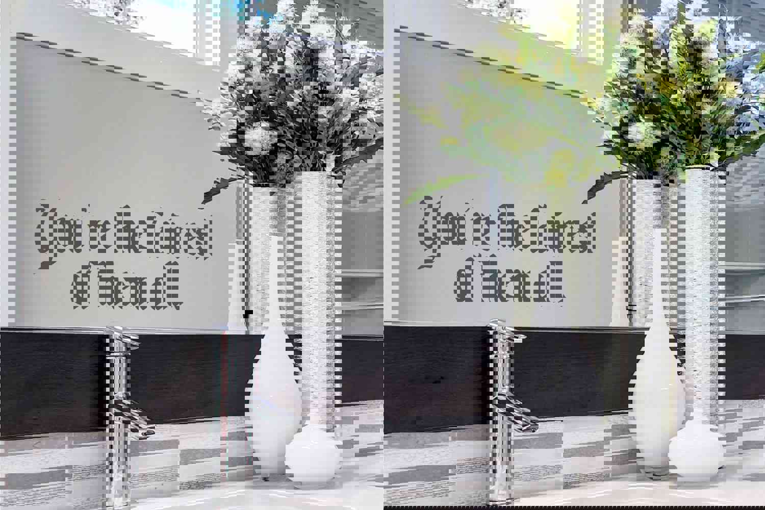 You're The Fairest Of Them All - Bathroom Mirror Wall Decal